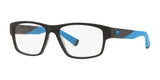 Costa OCR300 6S8010 Eyeglasses Matte Black / Blue Rubber