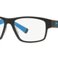 Matte Black/Blue Rubber №801003