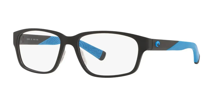 Costa OCR320 6S8012 Eyeglasses / Matte Black / Blue Rubber №801202 / Size 56