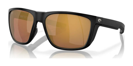 Costa FERG 6S9002 Sunglasses Matte Black / Gold Mirror (Polarized)