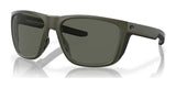 Costa FERG 6S9002 Sunglasses Matte Olive / Gray (Polarized)