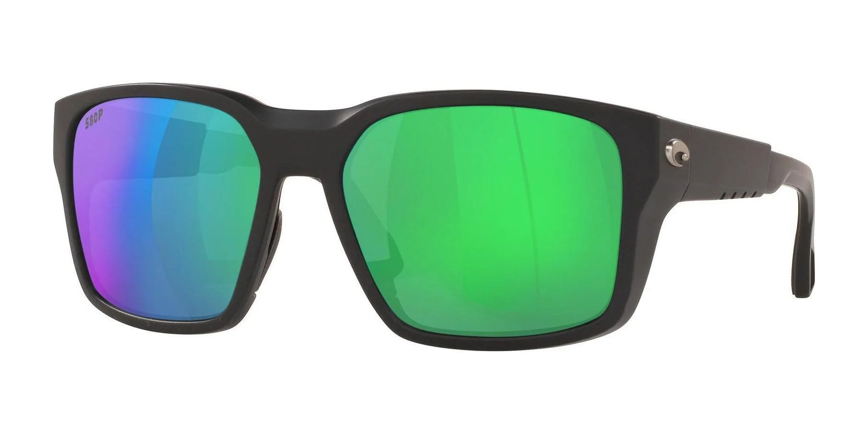 Costa TAILWALKER 6S9003 Sunglasses Matte Black / Green Mirror (Polarized)