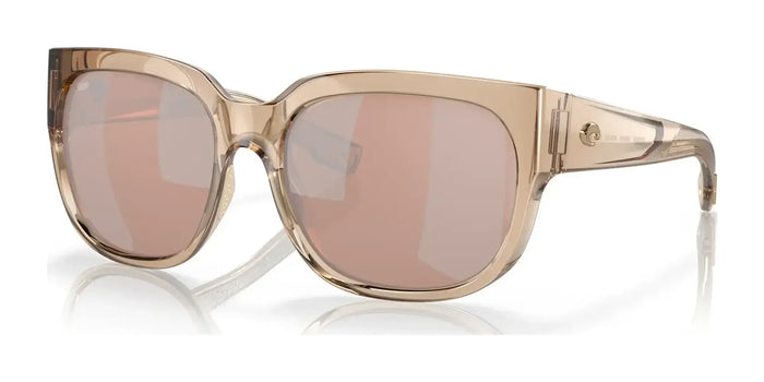 Costa WATERWOMAN 2 6S9004 Sunglasses | Size 58 / Shiny Blonde Crystal / Copper Silver Mirror (Polarized) (3P 11.8%) №900405