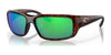 Costa FANTAIL 6S9006 Sunglasses | Size 59 / Tortoise / Green Mirror (Polarized) (3P 11.4%) №900615
