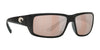 Costa FANTAIL OMNIFIT 6S9006F Sunglasses | Size 60 / Matte Black №900610 / Copper Silver Mirror (Polarized) (3P 11.8%)