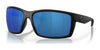 Costa REEFTON 6S9007 Sunglasses | Size 64 / Blackout / Blue Mirror (Polarized) (3P 12.6%) №900706