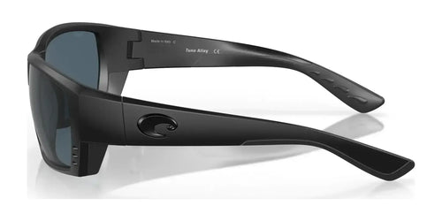 Costa TUNA ALLEY 6S9009 Sunglasses / Size 62 / Blackout / Gray (Polarized) (3P 14%) №900901
