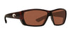 Costa TUNA ALLEY OMNIFIT 6S9009F Sunglasses | Size 63 / Tortoise №900901 / Copper (Polarized) (3P 13.8%)