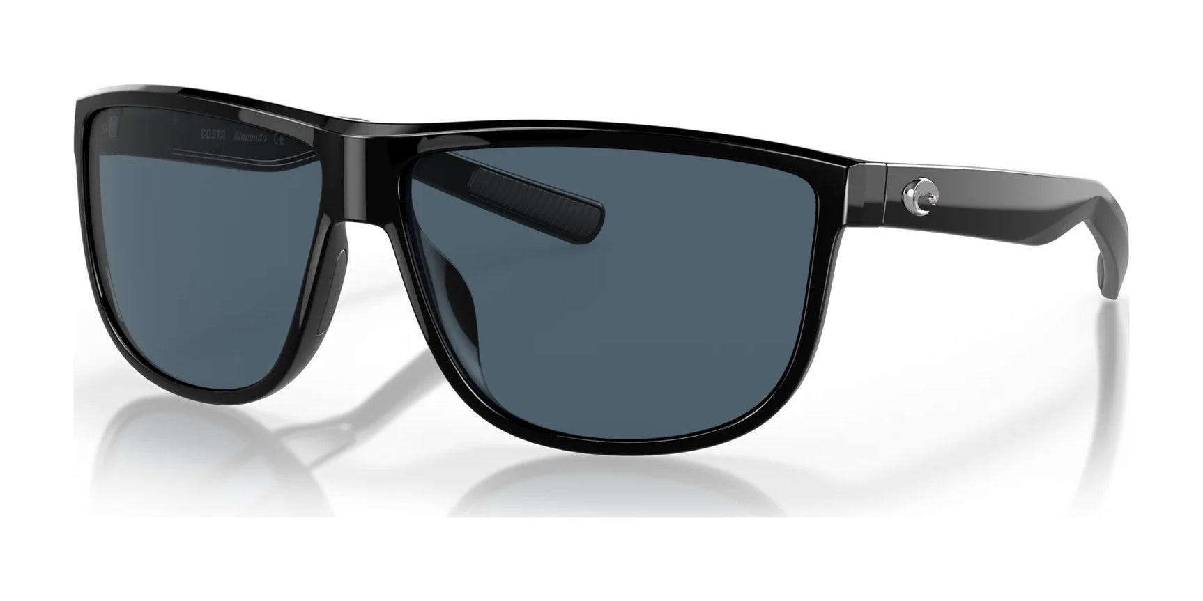 Costa RINCONDO 6S9010 Sunglasses Shiny Black / Gray (Polarized)