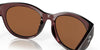 Costa MAYA 6S9011 Sunglasses | Size 55 / Shiny Urchin Crystal / Copper Silver Mirror (Polarized) (3P 12%) №901104