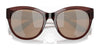 Costa MAYA 6S9011 Sunglasses | Size 55 / Shiny Urchin Crystal / Copper Silver Mirror (Polarized) (3P 12%) №901104