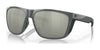 Costa FERG XL 6S9012 Sunglasses | Size 62 / Shiny Gray / Gray Silver Mirror (Polarized) (3P 10%) №901210
