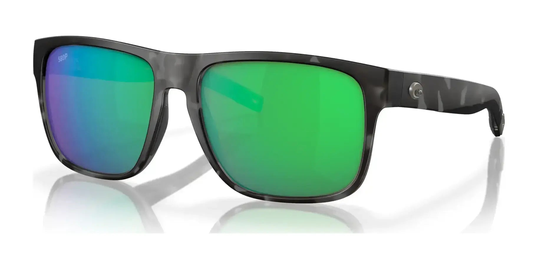 Costa SPEARO XL 6S9013 Sunglasses Tiger Shark / Green Mirror