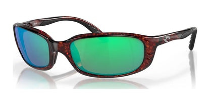 Costa BRINE 6S9017 Sunglasses Tortoise / Green Mirror