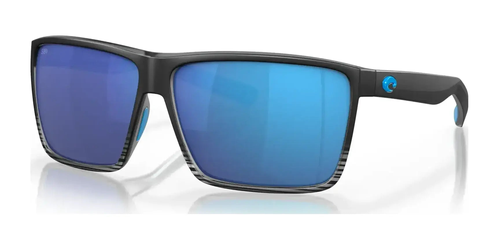 Costa RINCON 6S9018 Sunglasses Matte Smoke Crystal Fade / Blue Mirror