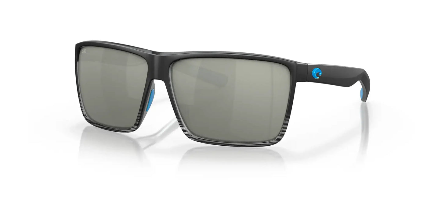 Costa RINCON 6S9018 Sunglasses Matte Smoke Crystal Fade / Gray Silver Mirror