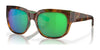 Costa WATERWOMAN 6S9019 Sunglasses | Size 55 / Shiny Palm Tortoise / Green Mirror (Polarized) (3P 11.4%) №901909