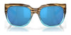 Costa WATERWOMAN 6S9019 Sunglasses | Size 55 / Shiny Blonde Crystal / Copper Silver Mirror (Polarized) (3P 11.8%) №901911