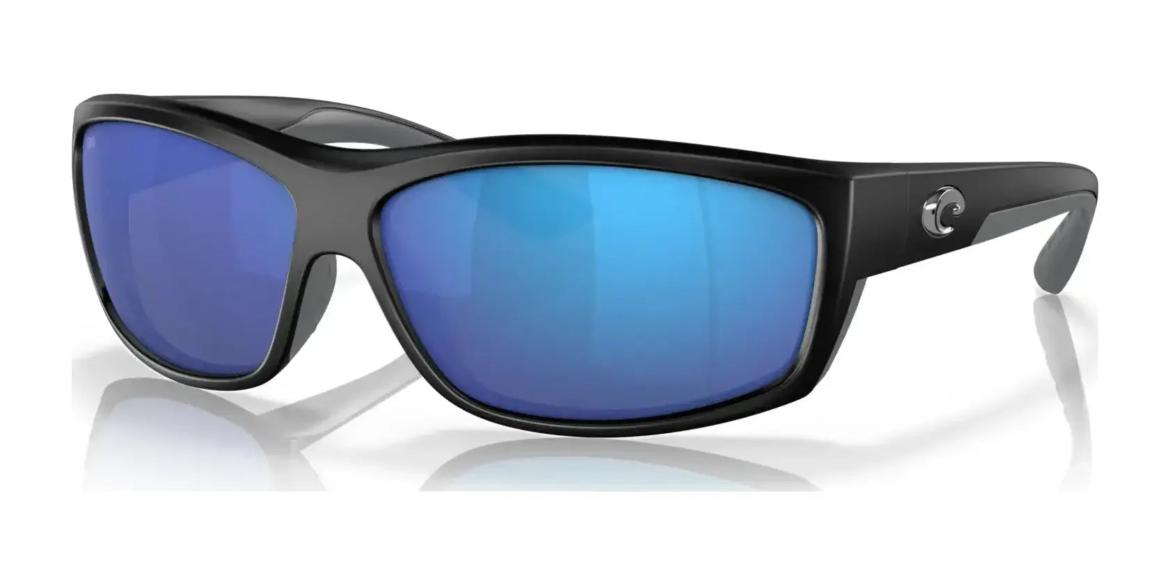 Costa SALTBREAK 6S9020 Sunglasses Matte Black / Blue Mirror (Polarized)