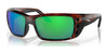 Costa PERMIT 6S9022 Sunglasses | Size 62 / Tortoise / Green Mirror (Polarized) (3P 11.4%) №902207