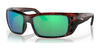 Costa PERMIT 6S9022 Sunglasses | Size 62 / Tortoise / Green Mirror (Polarized) (3P 10%) №902218