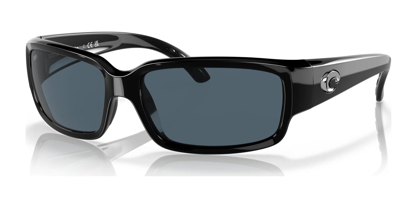 Costa CABALLITO 6S9025 Sunglasses Shiny Black / Gray (Polarized)