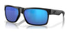Costa HALF MOON 6S9026 Sunglasses | Size 60 / Shiny Black / Blue Mirror (Polarized) (3P 10%) №902611