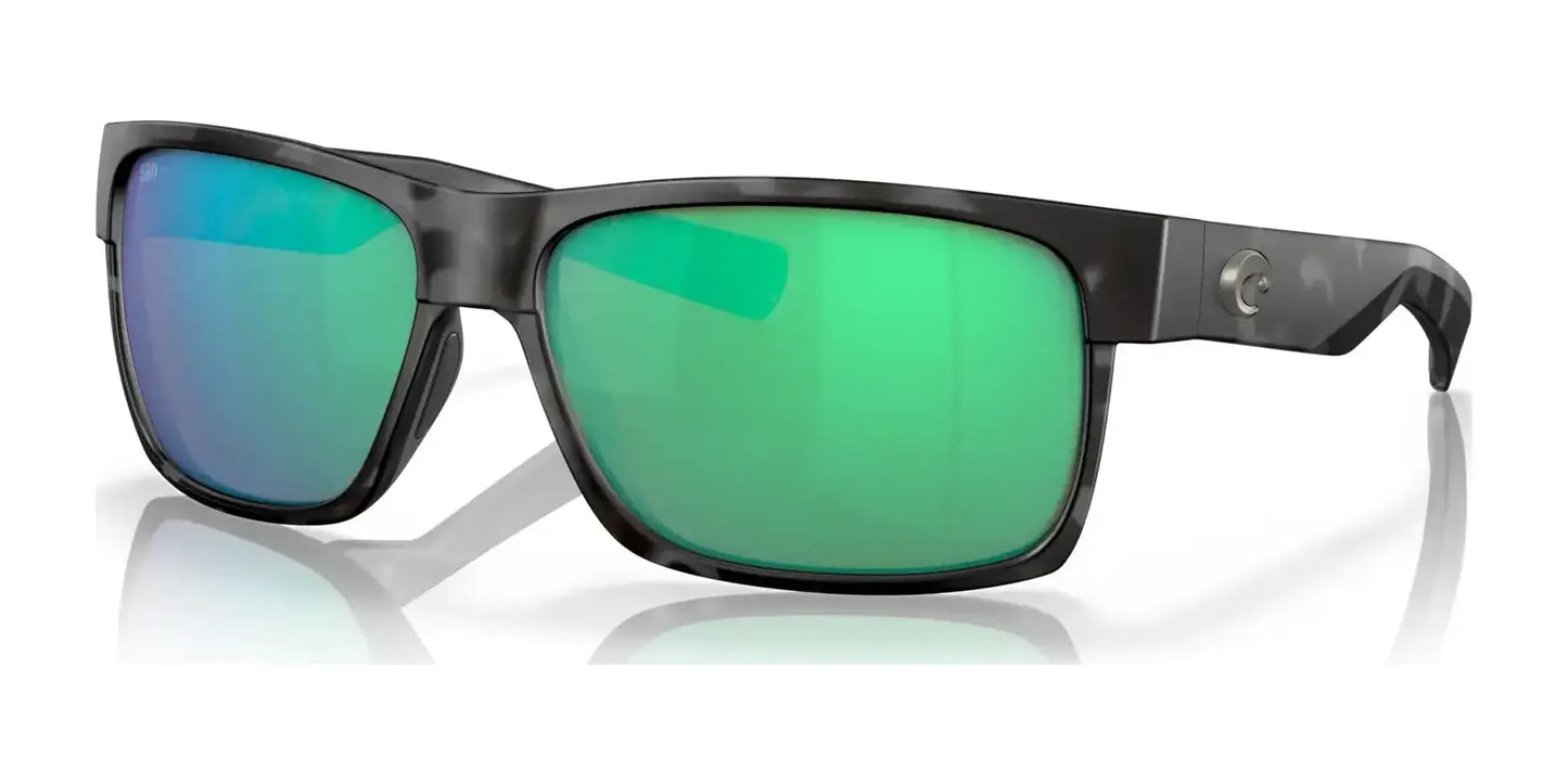 Costa HALF MOON 6S9026 Sunglasses Tiger Shark / Green Mirror