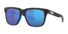 Costa PESCADOR 6S9029 Sunglasses | Size 55 / Net Gray With Blue Rubber / Blue Mirror (Polarized) (3P 10%) №902901