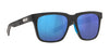 Costa PESCADOR 6S9029 Sunglasses | Size 55 / Net Gray With Blue Rubber / Blue Mirror (Polarized) (3P 10%) №902901