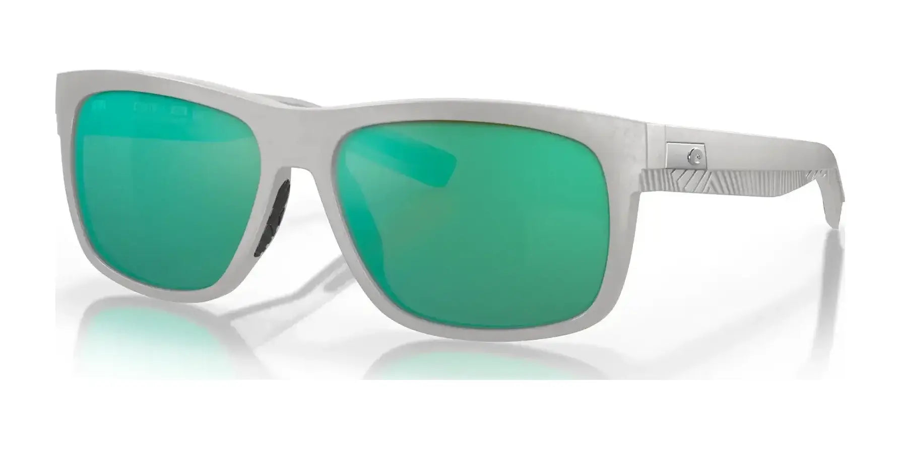 Costa BAFFIN 6S9030 Sunglasses Light Gray / Green Mirror