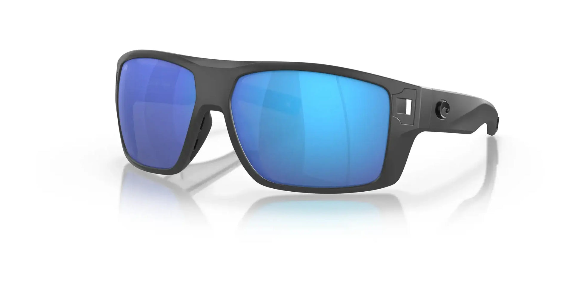 Costa DIEGO 6S9034 Sunglasses Matte Gray / Blue Mirror