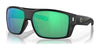 Costa DIEGO 6S9034 Sunglasses | Size 62 / Matte Black / Green Mirror (Polarized) (3P 10%) №903426