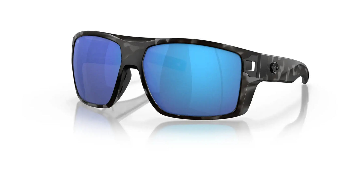 Costa DIEGO 6S9034 Sunglasses Tiger Shark / Blue Mirror