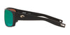 Costa TICO 6S9036 Sunglasses | Size 60 / Matte Black №903620 / Green Mirror (Polarized) (3P 10%)