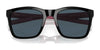 Costa PANGA 6S9037 Sunglasses | Size 56 / Shiny Black/Crystal/Fuchsia / Gray (Polarized) (3P 14%) №903706