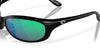 Costa HARPOON 6S9040 Sunglasses | Size 62 / Shiny Black №904013 / Green Mirror (Polarized) (3P 10%)