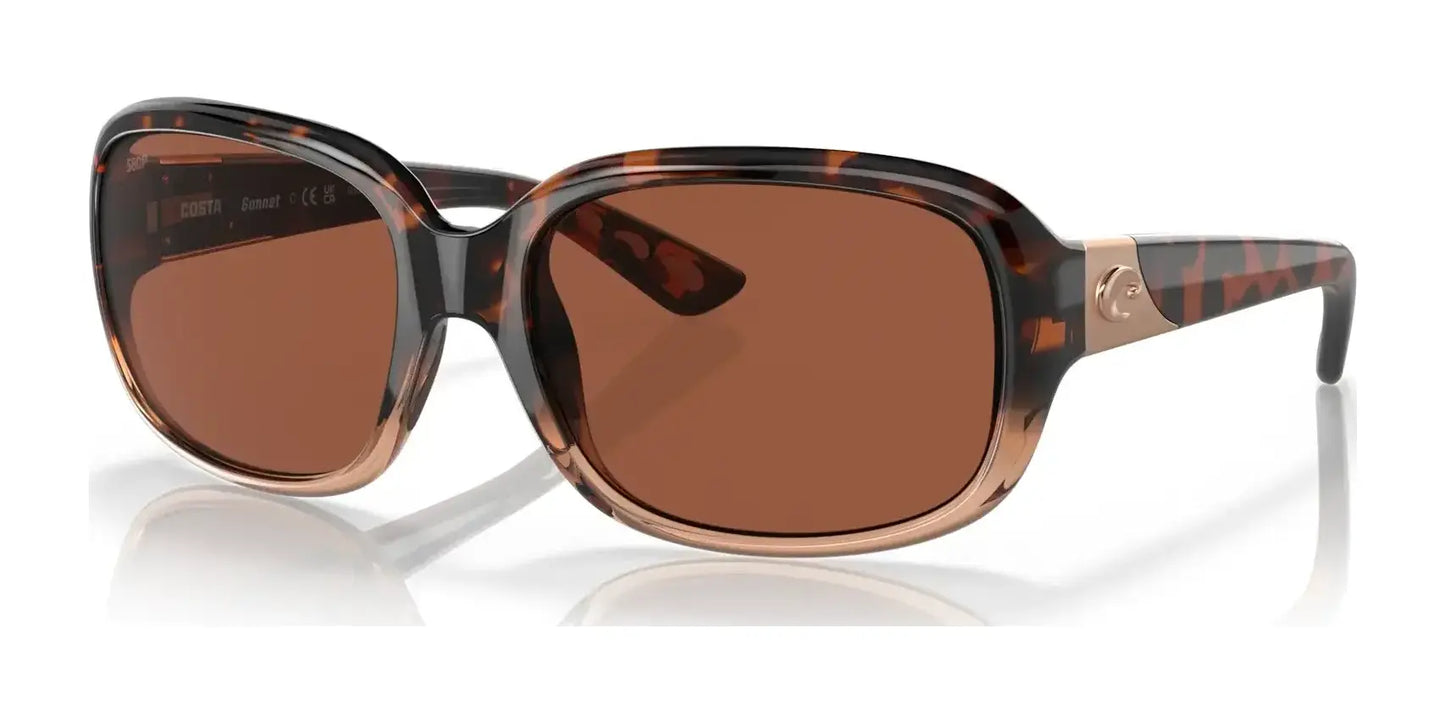 Costa GANNET 6S9041 Sunglasses Shiny Tortoise Fade / Copper