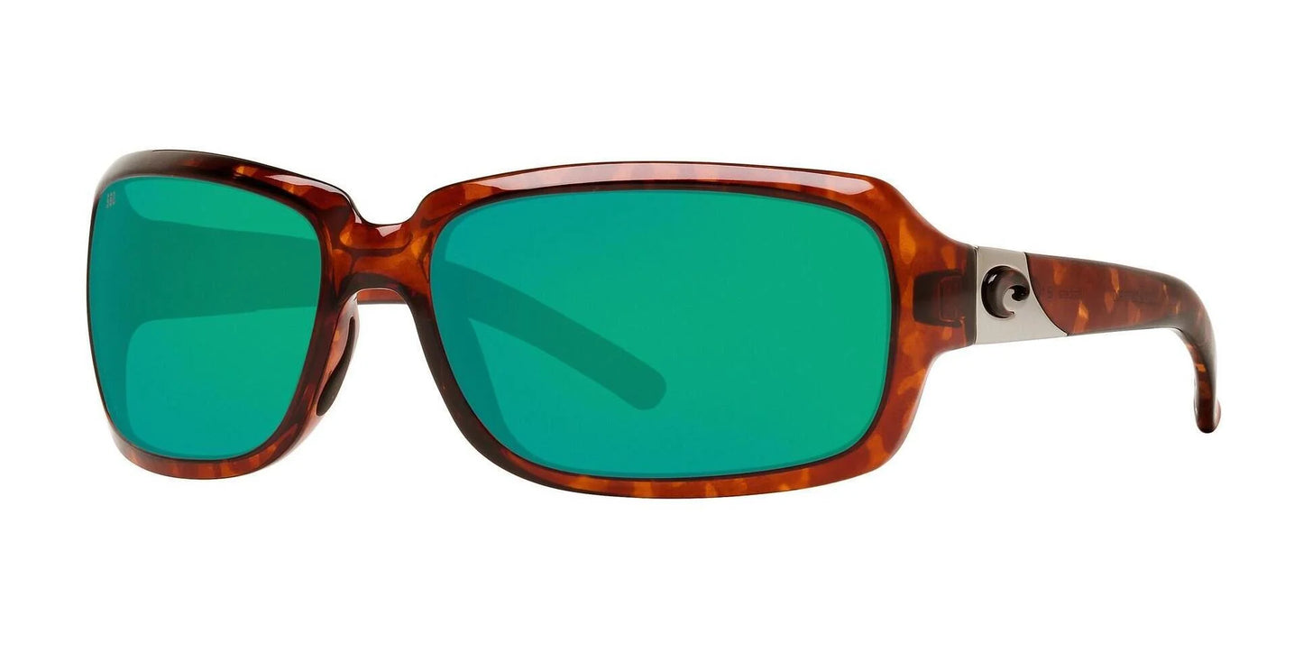 Costa ISABELA 6S9043 Sunglasses Tortoise / Green Mirror