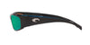 Costa HAMMERHEAD 6S9044 Sunglasses | Size 64 / Shiny Black №904401 / Gray (3P 14%)