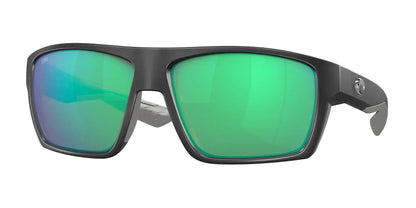 Costa BLOKE 6S9045 Sunglasses Matte Black / Green Mirror