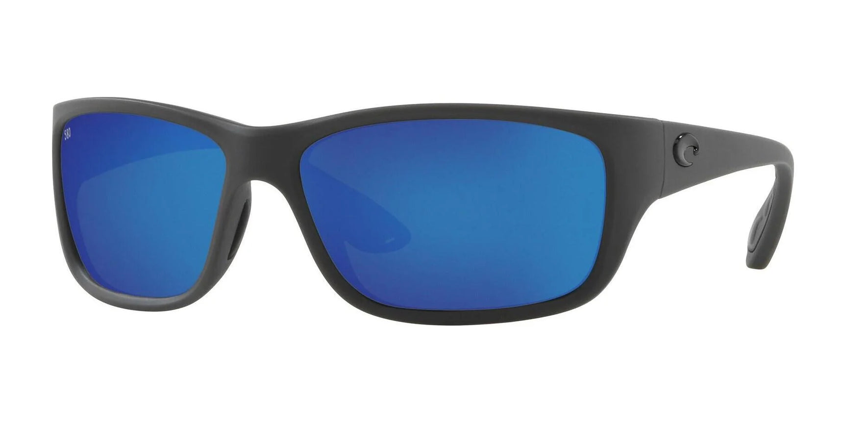 Costa TASMAN SEA 6S9046 Sunglasses Matte Gray / Blue Mirror (Polarized)