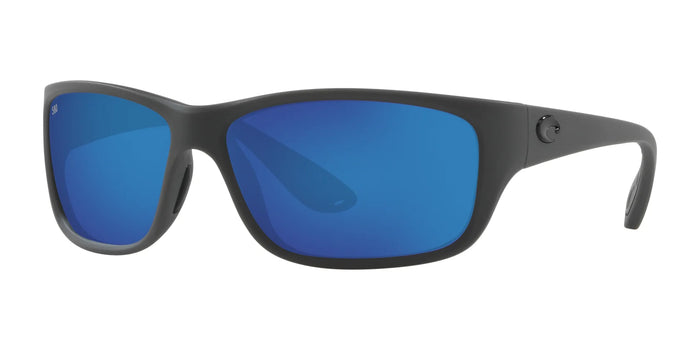 Costa TASMAN SEA 6S9046 Sunglasses | Size 63 / Matte Gray №904606 / Blue Mirror (Polarized) (3P 10%)