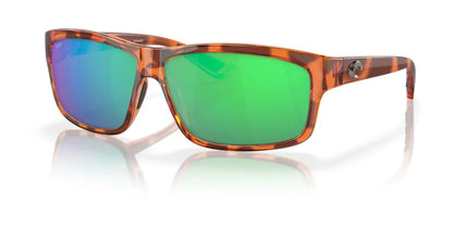Costa CUT 6S9047 Sunglasses Honey Tortoise / Green Mirror