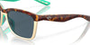 Costa ANAA 6S9053 Sunglasses | Size 55 / Shiny Retro Tortoise/Cream/Mint / Gray (Polarized) (3P 14%) №905302