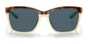 Costa ANAA 6S9053 Sunglasses | Size 55 / Shiny Retro Tortoise/Cream/Mint / Gray (Polarized) (3P 14%) №905302