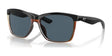 Costa ANAA 6S9053 Sunglasses Shiny Black On Brown / Gray (Polarized)