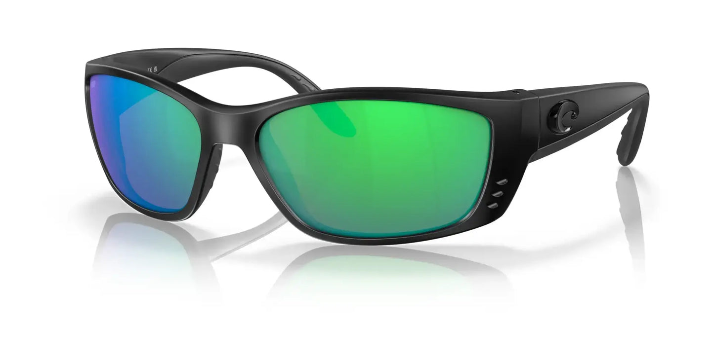 Costa FISCH 6S9054 Sunglasses Blackout / Green Mirror