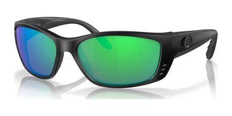 Costa FISCH 6S9054 Sunglasses Blackout / Green Mirror (Polarized)