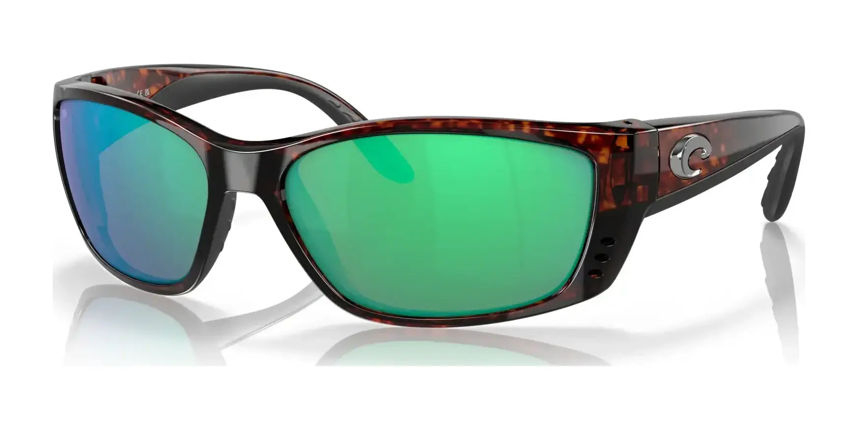 Costa FISCH 6S9054 Sunglasses Tortoise / Green Mirror